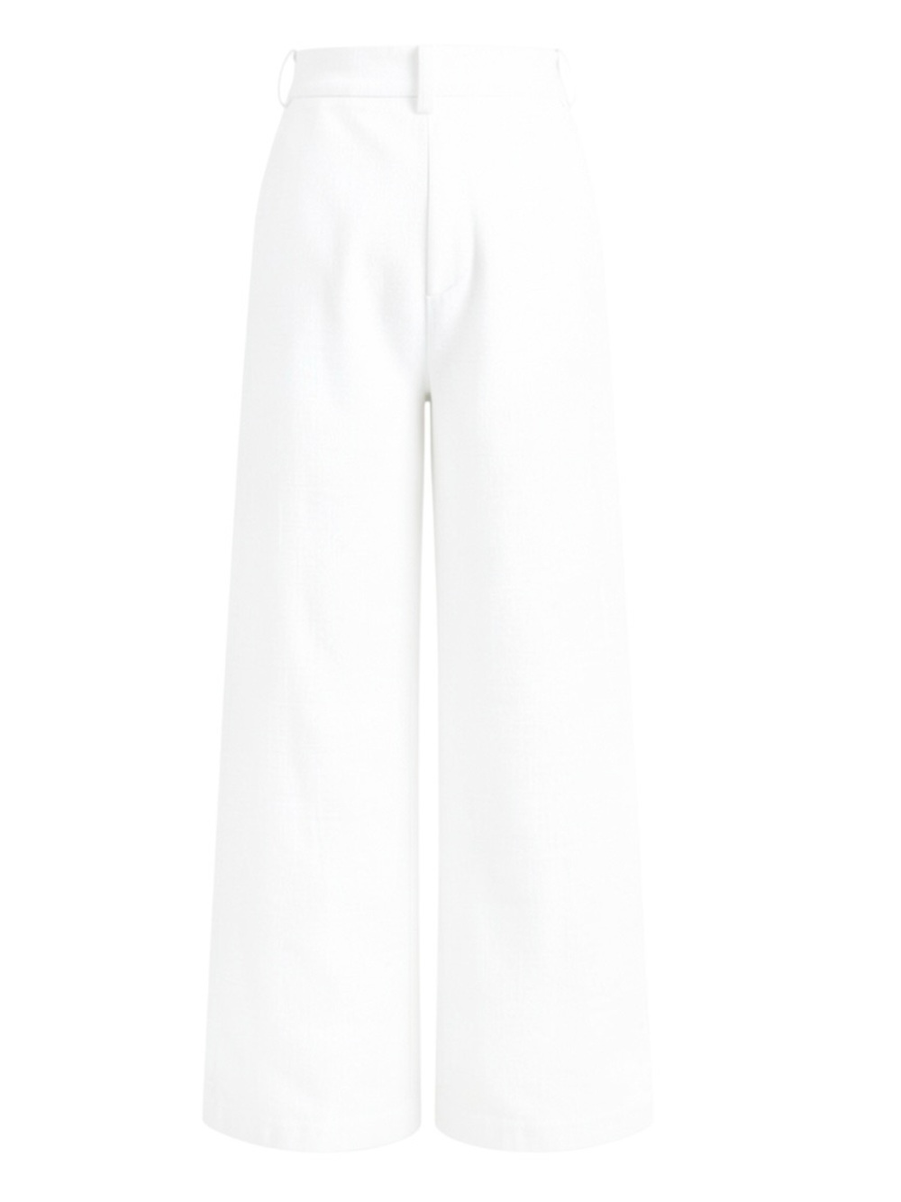 🤍 Coastal Luxe White Halter Vest & Wide Leg Pant Set | Resort Chic 🤍 Small NWT - Picture 6 of 10